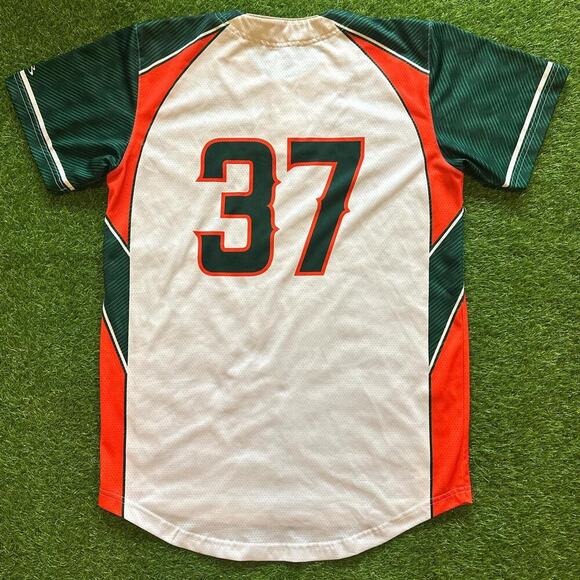 Y2K Hurricanes Baseball Jersey no. 37 - Picture 5 of 6